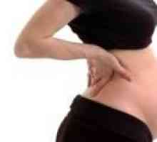 Dureri de spate mai mici la începutul sarcinii