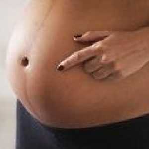 Atunci când există o bandă pe stomac în timpul sarcinii?