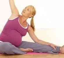 Gimnastica pentru al treilea trimestru gravidă