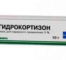 Instrucțiuni de utilizare a dozei unguent sub formă de hidrocortizon