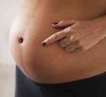Atunci când există o bandă pe stomac în timpul sarcinii?