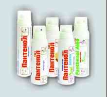 Panthenol Spray: instrucțiuni de utilizare