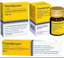 Pimafutsin pastile de droguri: instrucțiuni de utilizare