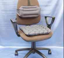 Alegerea unei perne ortopedice pentru a sta pe un scaun