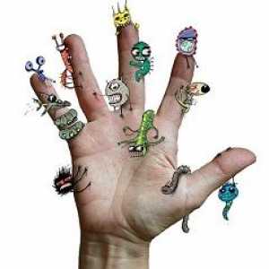 Ce microbi trăiesc pe mâini