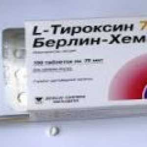 L-tiroxina - instrucțiuni de utilizare